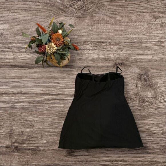 FLEXEES Black Shelf Bra Camisole Tank - XL - Picture 4 of 5